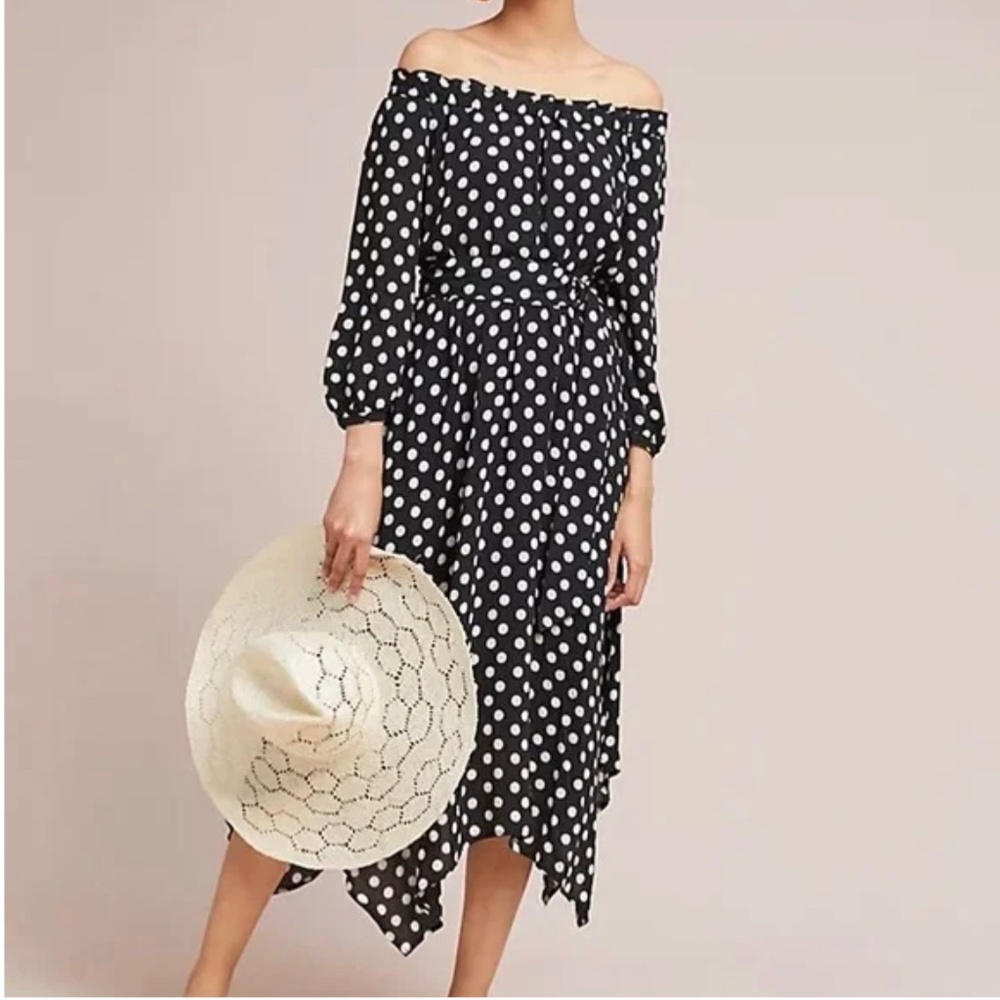 NWT Maeve by Anthropologie Off Shoulder Dress Size 2